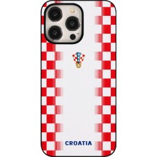 iPhone 15 Pro Max Case Hülle - Kroatien 2026 personalisierbares Fussballtrikot