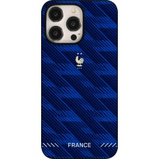 iPhone 15 Pro Max Case Hülle - Frankreich 2026 personalisierbares Fussballtrikot