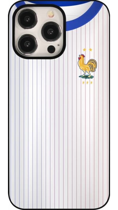 iPhone 15 Pro Max Case Hülle - Frankreich Away personalisierbares Fussballtrikot