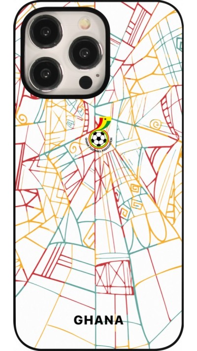 iPhone 15 Pro Max Case Hülle - Ghana 2026 personalisierbares Fussballtrikot