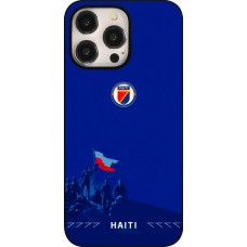 iPhone 15 Pro Max Case Hülle - Haiti 2026 personalisierbares Fussballtrikot