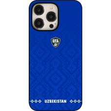 iPhone 15 Pro Max Case Hülle - Usbekistan 2026 personalisierbares Fussballtrikot