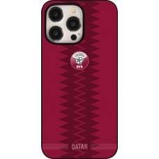 iPhone 15 Pro Max Case Hülle - Qatar 2026 personalisierbares Fussballtrikot