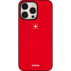 iPhone 15 Pro Max Case Hülle - Schweiz 2026 personalisierbares Fussballtrikot