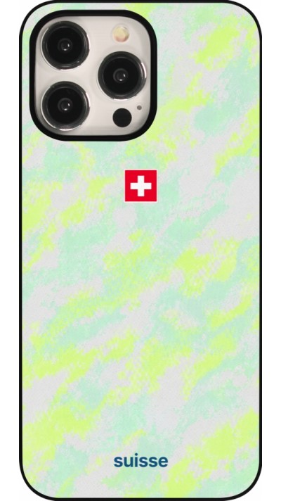 iPhone 15 Pro Max Case Hülle - Schweiz Away 2026 personalisierbares Fussballtrikot