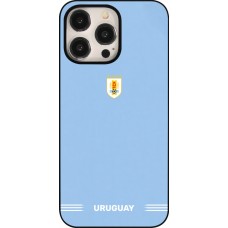 iPhone 15 Pro Max Case Hülle - Uruguay 2026 personalisierbares Fussballtrikot