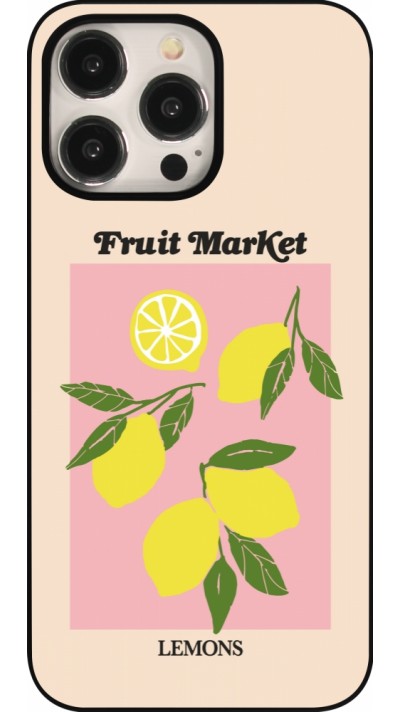 iPhone 15 Pro Max Case Hülle - Fruit market lemons 2026