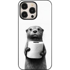 iPhone 15 Pro Max Case Hülle - Otter Toilettenpapier