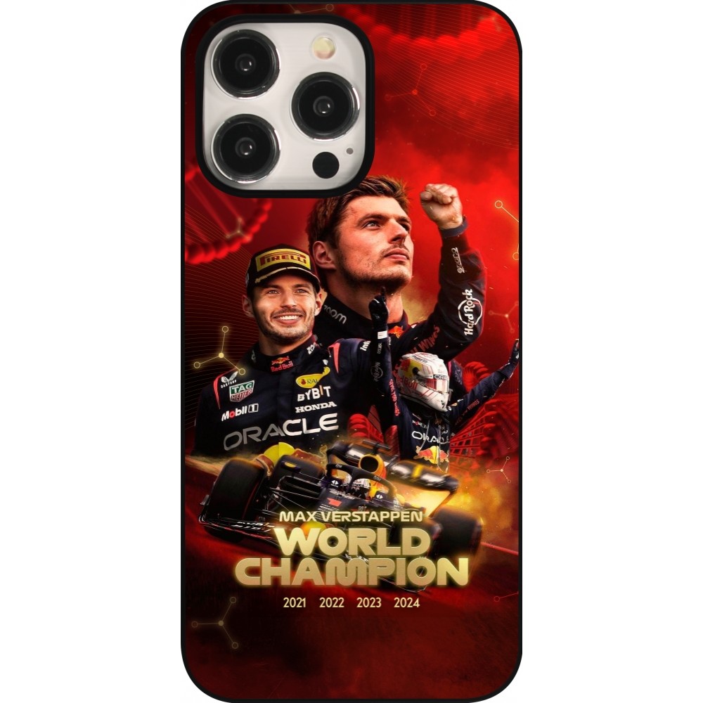 iPhone 15 Pro Max Case Hülle - Max Verstappen Champion 2023