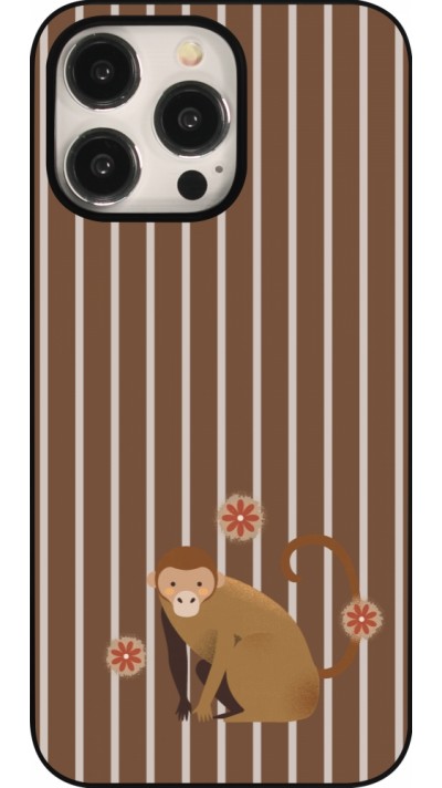 Coque iPhone 15 Pro Max - Monkey with stripes Coque iPhone 15 Pro Max - Monkey with stripes