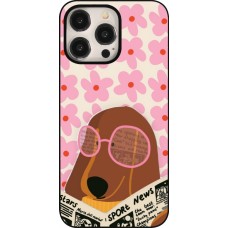 iPhone 15 Pro Max Case Hülle - Dog with newspaper 2026