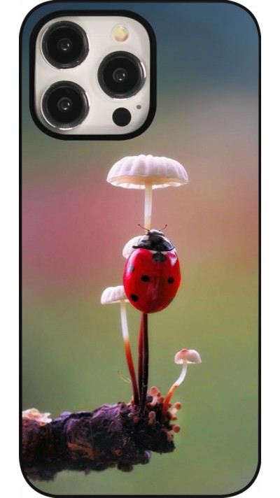 iPhone 15 Pro Max Case Hülle - Ladybird on a mushroom 2026