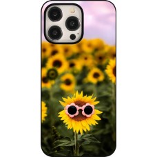 iPhone 15 Pro Max Case Hülle - Sunflower with glasses 2026