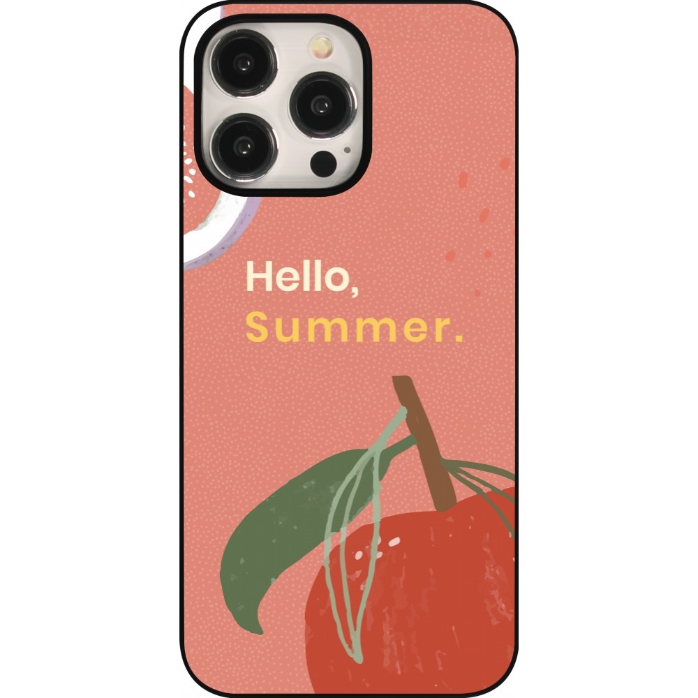 iPhone 15 Pro Max Case Hülle - Summer 2025 Hello summer