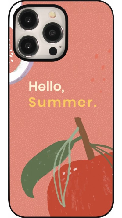 iPhone 15 Pro Max Case Hülle - Summer 2025 Hello summer