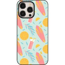 iPhone 15 Pro Max Case Hülle - Summer 2025 Pattern citron