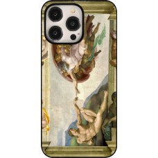 iPhone 15 Pro Max Case Hülle - Kunstbild - Die Erschaffung Adams - Michelangelo