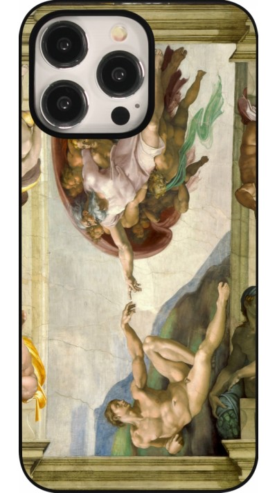 iPhone 15 Pro Max Case Hülle - Kunstbild - Die Erschaffung Adams - Michelangelo