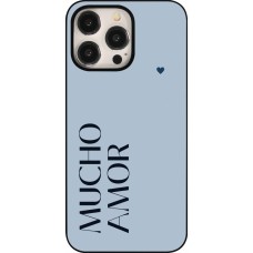 iPhone 15 Pro Max Case Hülle - Valentine 2024 mucho amor azul