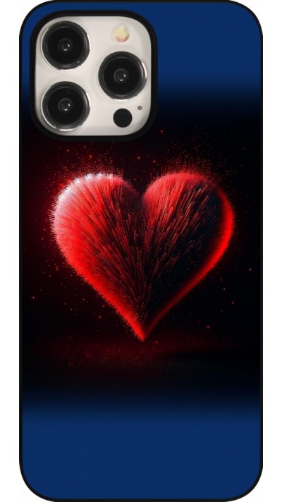 iPhone 15 Pro Max Case Hülle - Valentin 2025 rotes Herz