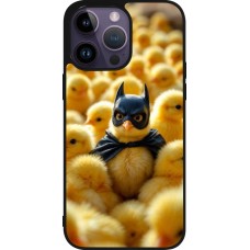 iPhone 15 Pro Max Case Hülle - Silikon schwarz Easter 2026 Chicken Batman