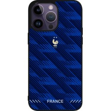 iPhone 15 Pro Max Case Hülle - Silikon schwarz Frankreich 2026 personalisierbares Fussballtrikot