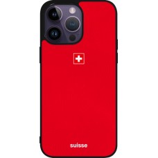 iPhone 15 Pro Max Case Hülle - Silikon schwarz Schweiz 2026 personalisierbares Fussballtrikot