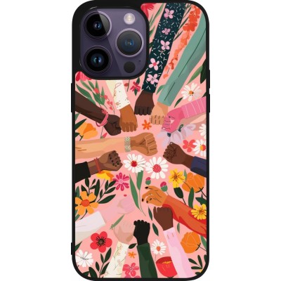 iPhone 15 Pro Max Case Hülle - Silikon schwarz Womens day 2026 8