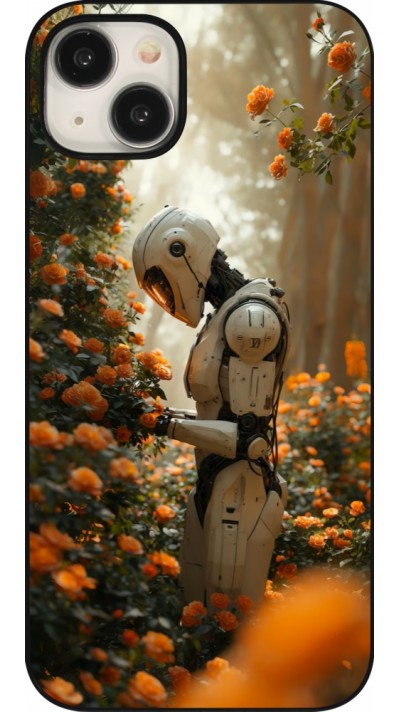 Coque iPhone 15 Plus - Astronaut flowers 2025