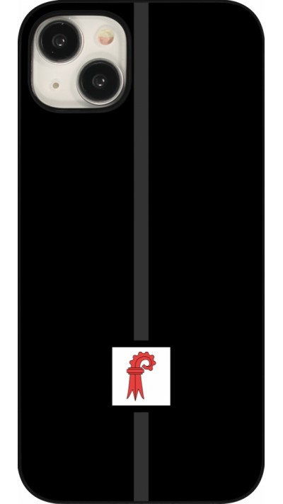 iPhone 15 Plus Case Hülle - Kanton BL schwarz