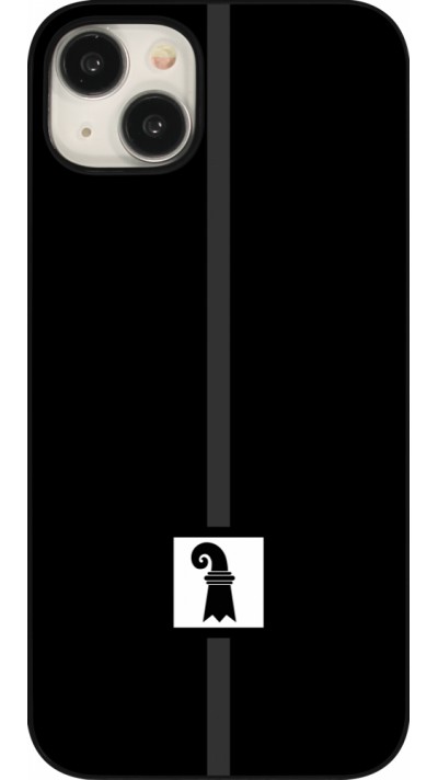 iPhone 15 Plus Case Hülle - Kanton BS schwarz