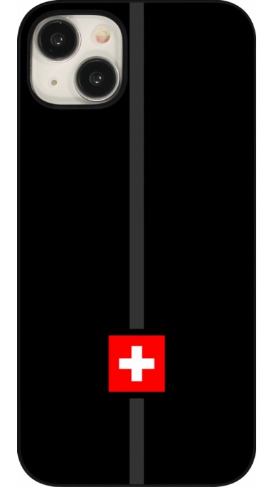 iPhone 15 Plus Case Hülle - Kanton CH schwarz