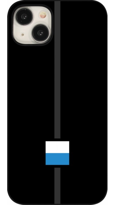 iPhone 15 Plus Case Hülle - Kanton LU schwarz