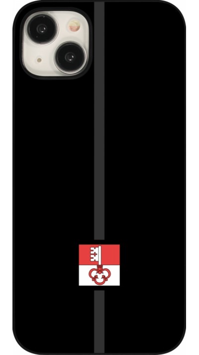 iPhone 15 Plus Case Hülle - Kanton OW schwarz