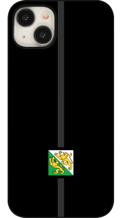 iPhone 15 Plus Case Hülle - Kanton TG schwarz