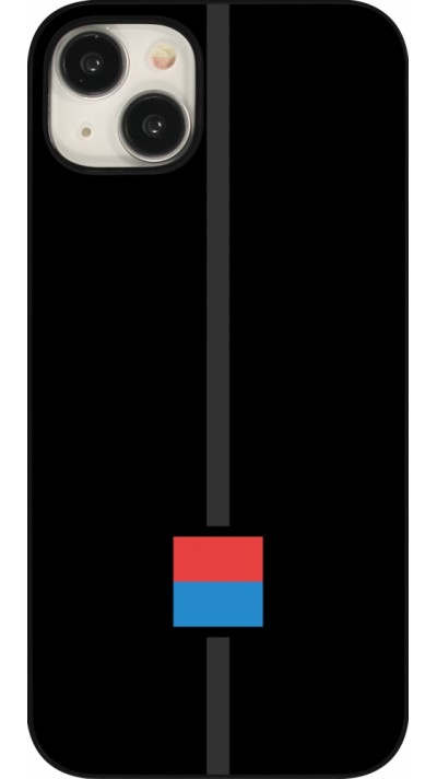 iPhone 15 Plus Case Hülle - Kanton TI schwarz