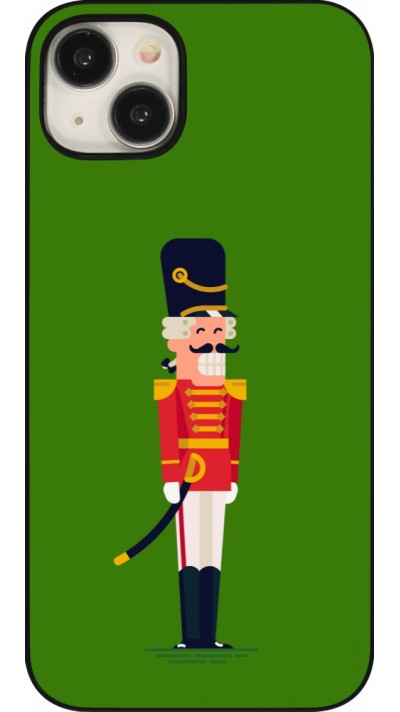 iPhone 15 Plus Case Hülle - Christmas 25 Nutcracker Green