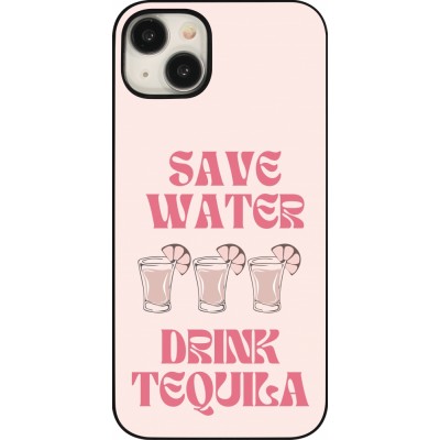 iPhone 15 Plus Case Hülle - Cocktail Save Water Drink Tequila