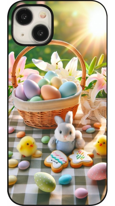 iPhone 15 Plus Case Hülle - Ostern 2025 Osterkorb
