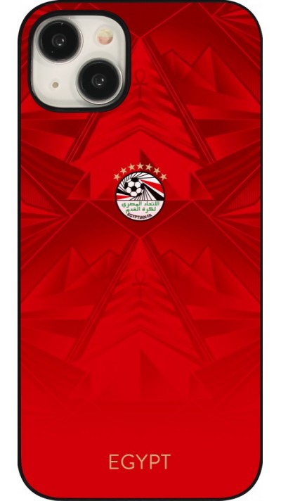 Coque iPhone 15 Plus - Maillot de football E?gypte 2026 personnalisable