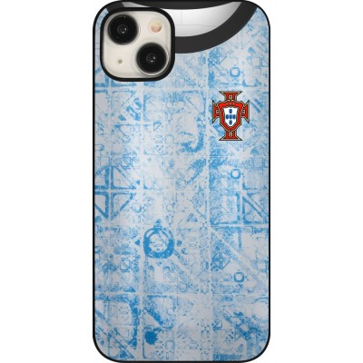 iPhone 15 Plus Case Hülle - Portugal Away personalisierbares Fussballtrikot