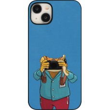 iPhone 15 Plus Case Hülle - Frog with camera DTMF