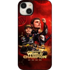 iPhone 15 Plus Case Hülle - Max Verstappen Champion 2023