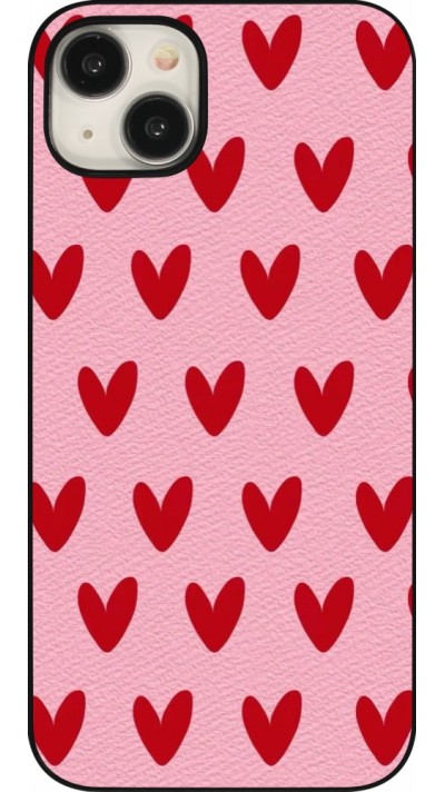iPhone 15 Plus Case Hülle - Saint Valentines Day 26 Pattern heart