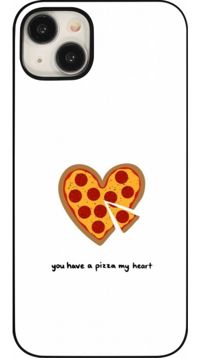 Coque iPhone 15 Plus - Saint Valentines Day 26 You have my pizza heart