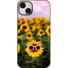 iPhone 15 Plus Case Hülle - Sunflower with glasses Spring 2026