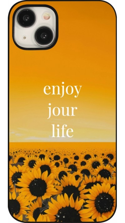 iPhone 15 Plus Case Hülle - Summer 2025 Enjoy your life