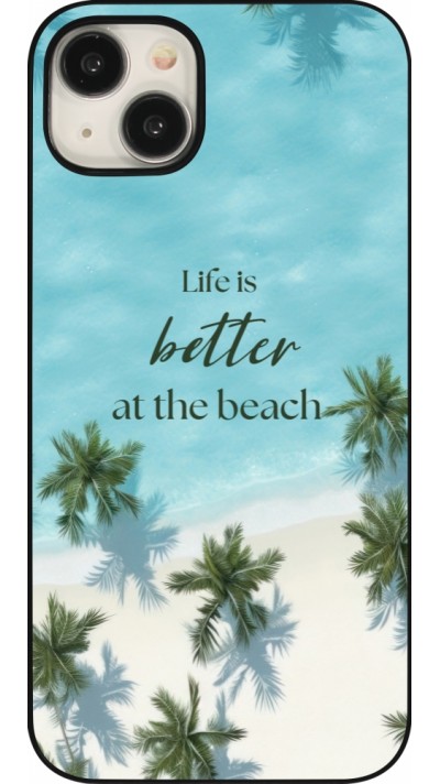 iPhone 15 Plus Case Hülle - Summer 2025 Life is better at the beach