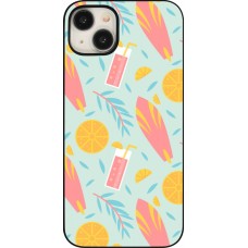 iPhone 15 Plus Case Hülle - Summer 2025 Pattern citron