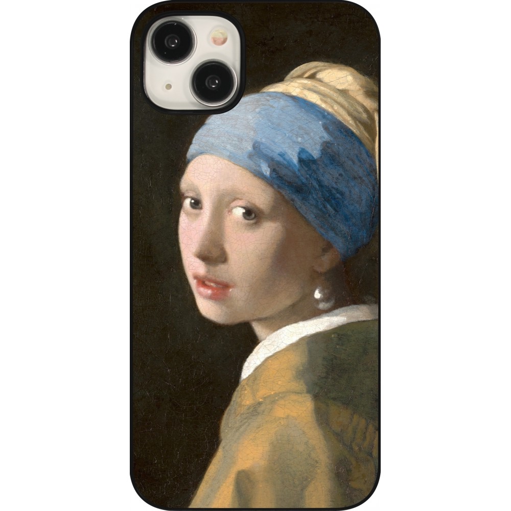 iPhone 15 Plus Case Hülle - Kunstbild - Das Mädchen mit dem Perlenohrring - Jan Vermeer